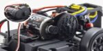 Moteur G22 et transmission du châssis Kyosho Fazer D2