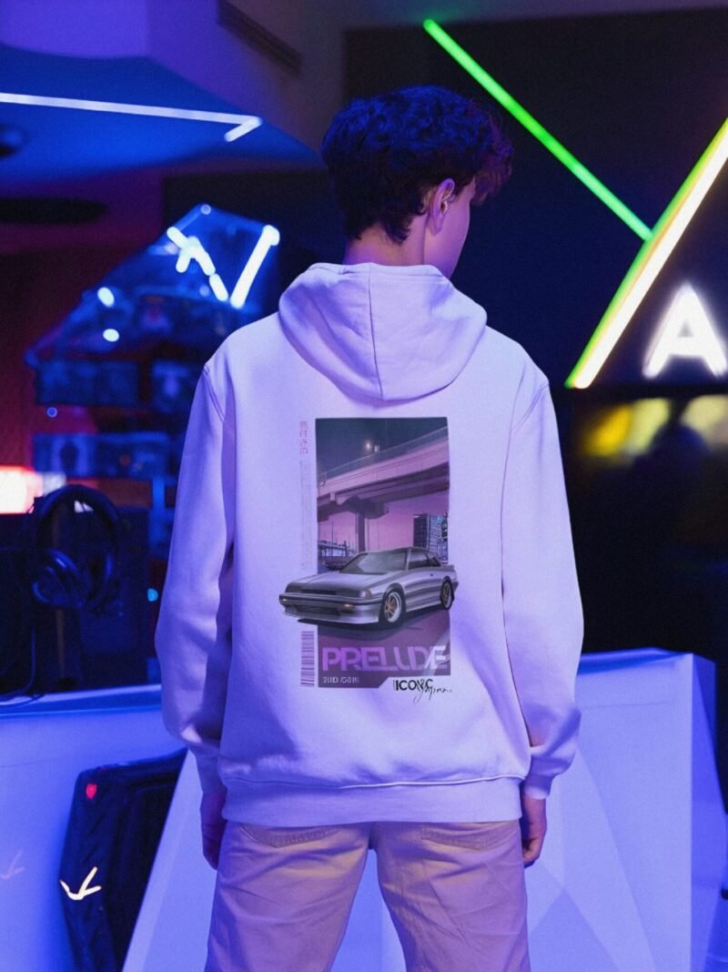Picsart 25 01 13 15 55 04 293 Sweat à Capuche Prelude 2G Gris/Blanc