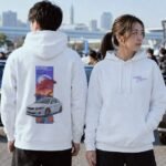 Sweat à Capuche blanc Accord 7 gen