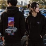 Sweat à Capuche noir Accord 7 gen