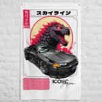 Drapeau Skyline R32