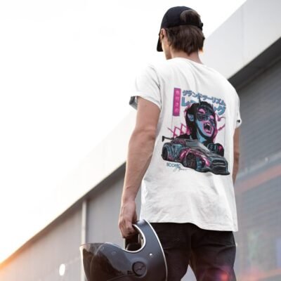 T-shirt blanc GTR R35 Succube version 2024