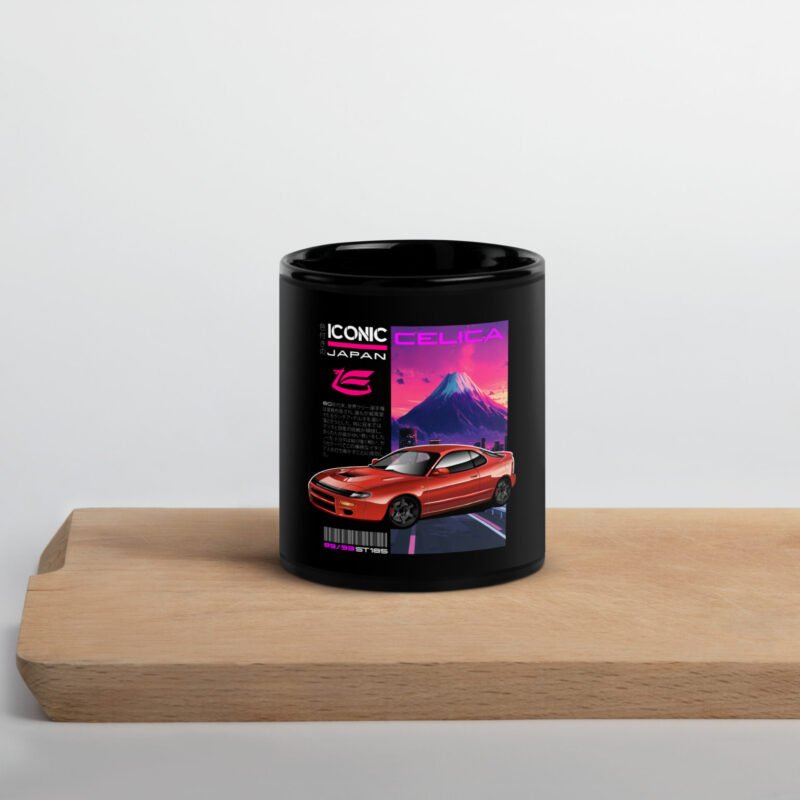 black glossy mug black 11 oz front 6794fb29980d7 Mug Celica ST185 noir