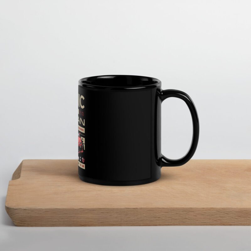 black glossy mug black 11 oz handle on right 6794f9d48ef58 Mug Silvia S13 noir