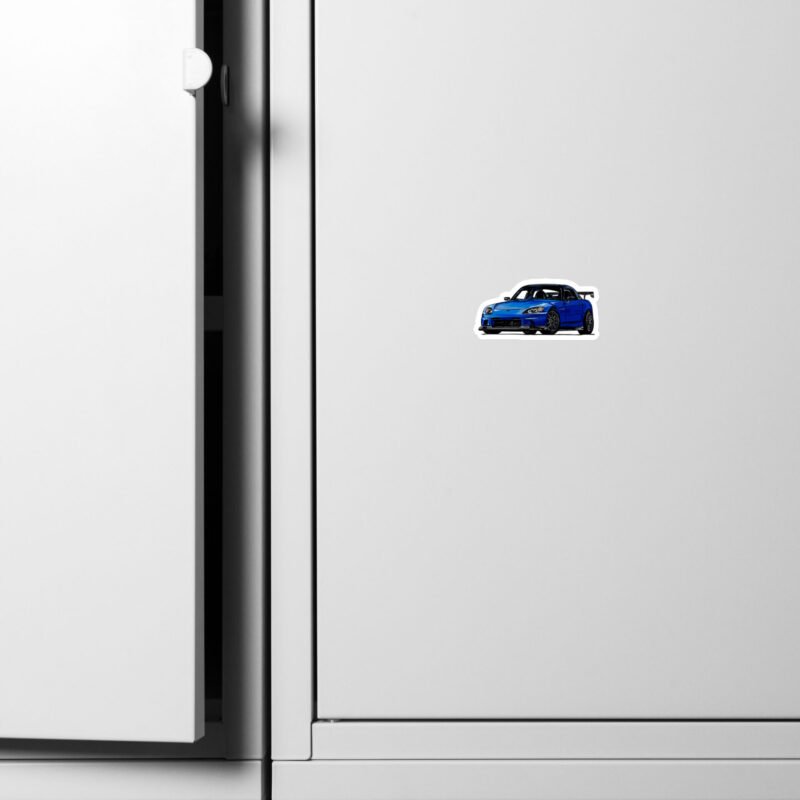 die cut magnets white 3x3 front 66e44cd73e8fd magnette S2000 bleu