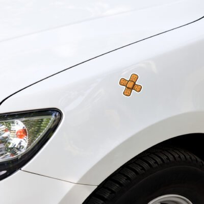 Stickers pansement croix