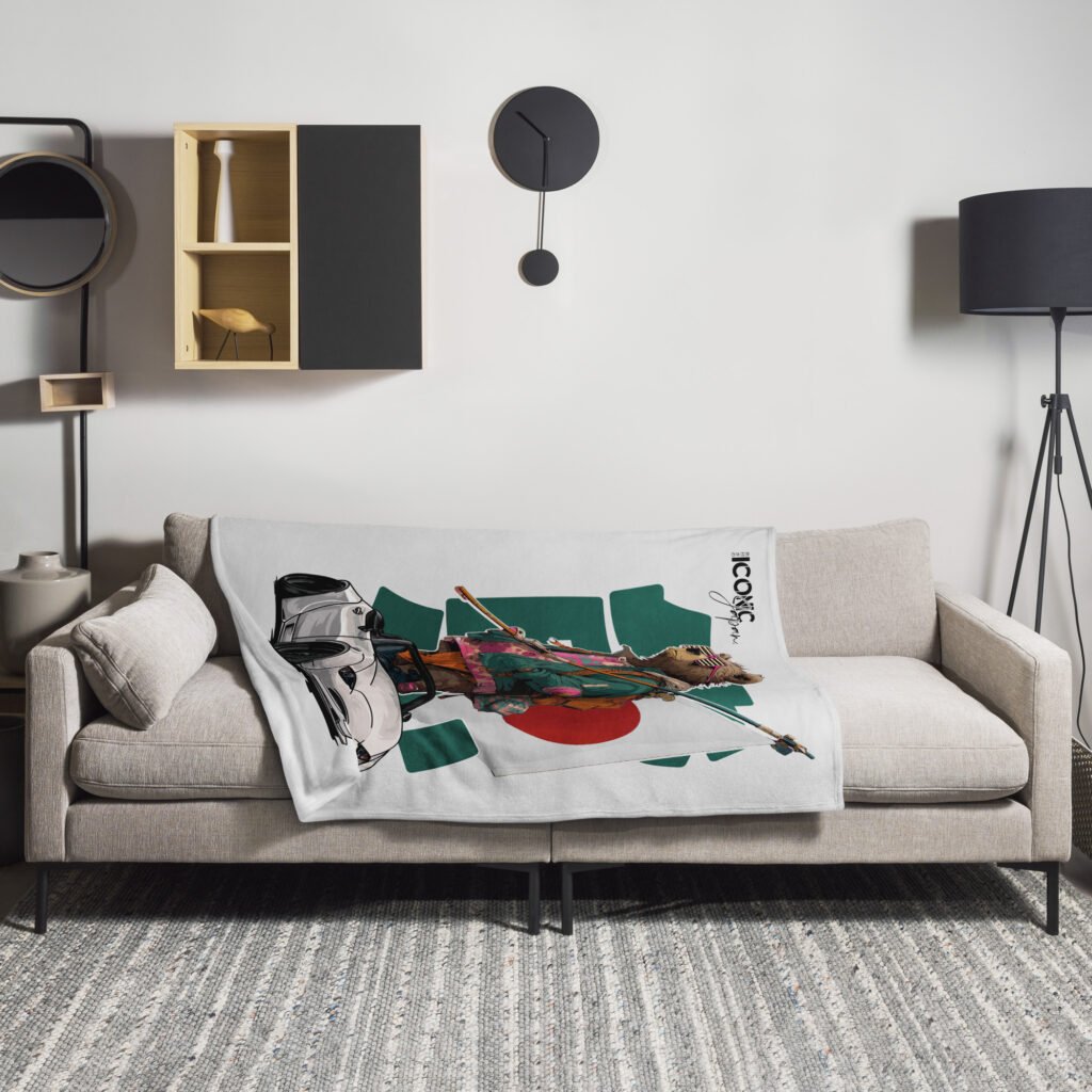 throw blanket 50x60 lifestyle 6aa7beef67413 ICONIC Japan - Vêtements et goodies JDM
