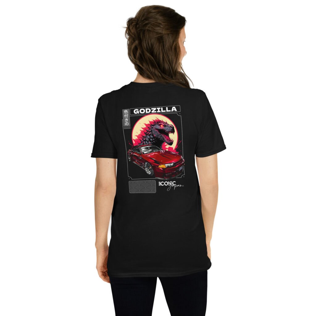 unisex basic softstyle t shirt black back 65e1d81b986f9 ICONIC Japan - Vêtements et goodies JDM