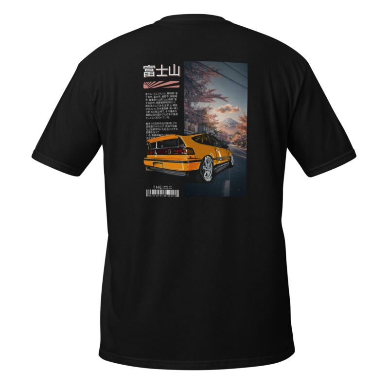 unisex basic softstyle t shirt black back 660bd12e8836d T-shirt Honda CRX noir