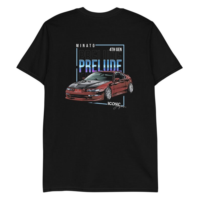 unisex basic softstyle t shirt black back 662d666630bfd T-shirt noir Prelude 4g