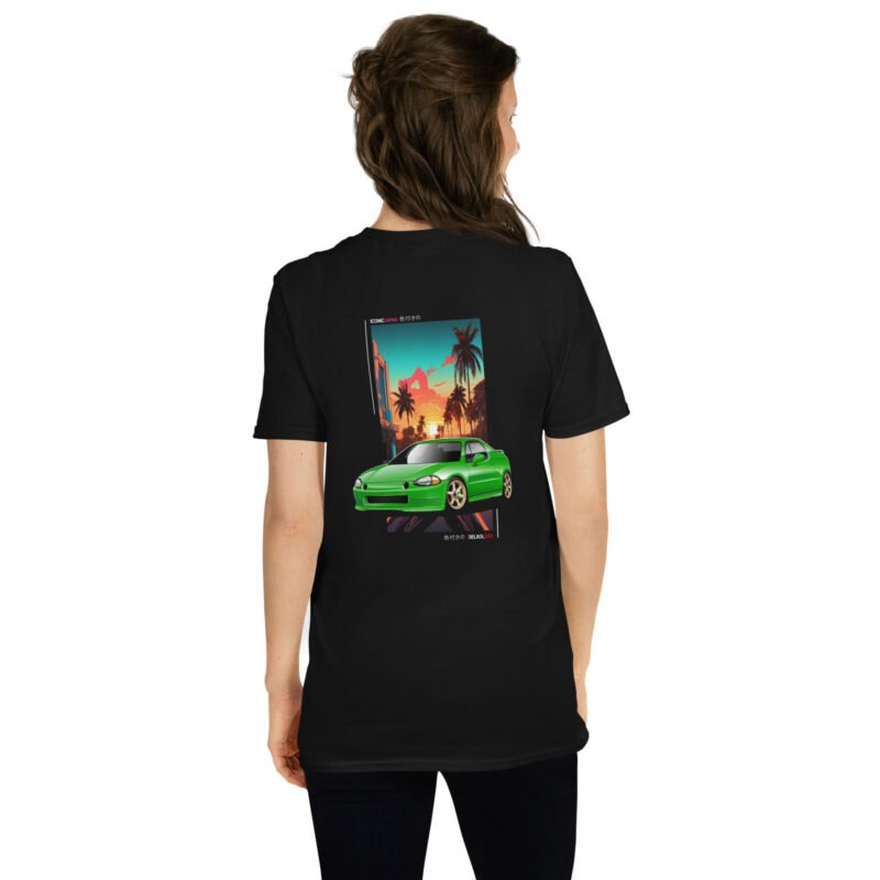unisex basic softstyle t shirt black back 66a6867c4e837 T-shirt noir Delsol Samba Green