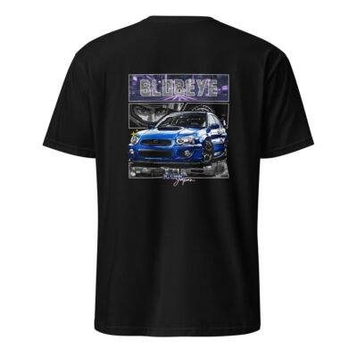 T-shirt noir Subaru 8