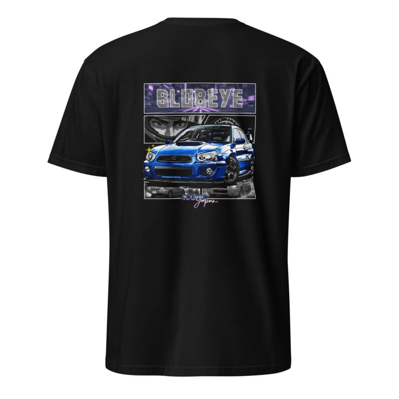 unisex basic softstyle t shirt black back 683055dd62c88 T-shirt noir Subaru 8