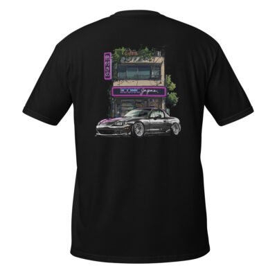 T-shirt noir mx5 nb gris