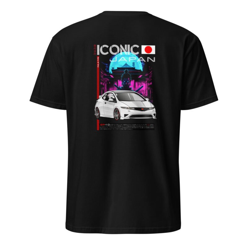 unisex basic softstyle t shirt black back 685d305107bc3 T-shirt FN2 noir