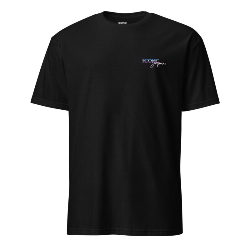 unisex basic softstyle t shirt black front 6801fbb866efa T-shirt noir civic ED rouge