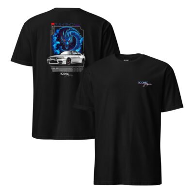 T-shirt Skyline R33 blanche