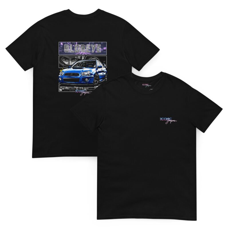 unisex basic softstyle t shirt black front and back 683055dd656aa T-shirt noir Subaru 8