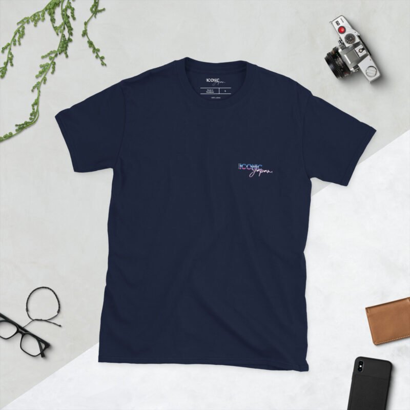 unisex basic softstyle t shirt navy front 67e2bb456a096 T-shirt Iconic Japan