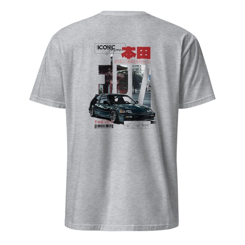unisex basic softstyle t shirt sport grey back 67e6de3943cfc T-shirt Civic ED 4eme gen