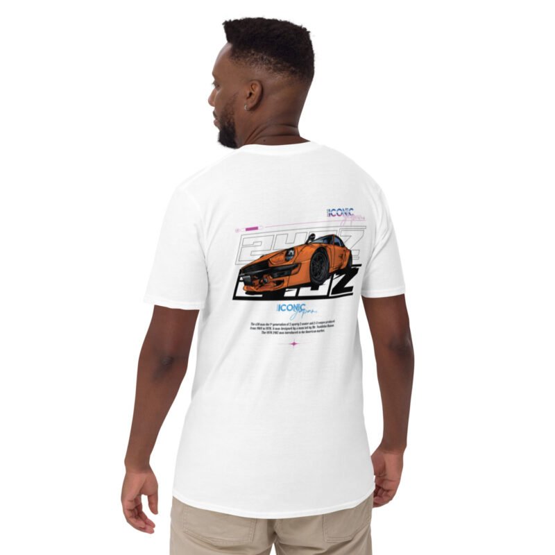 unisex basic softstyle t shirt white back 6627d7b66f1aa T-shirt Fairlady 240Z blanc