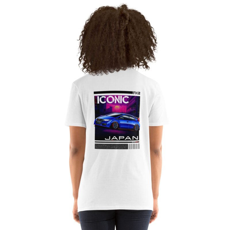 unisex basic softstyle t shirt white back 67b46e04c725b T-shirt Civic FK2 blanc