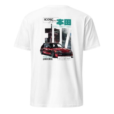 T-shirt civic ED rouge