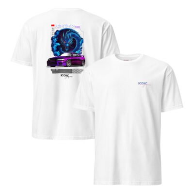 T-shirt Skyline R33 Midnight Purple