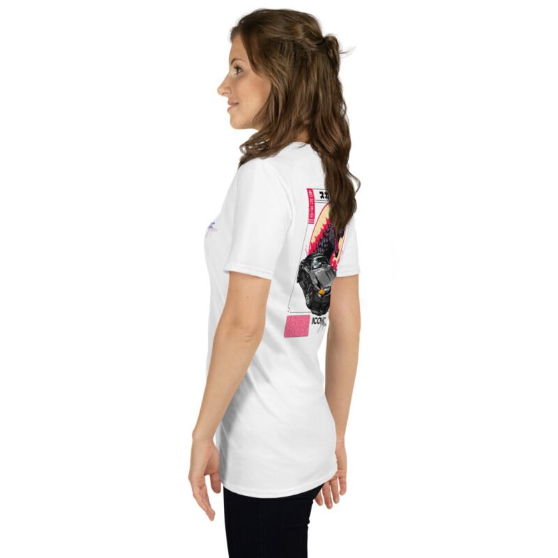 unisex basic softstyle t shirt white left 6665d3751e4b1 T-shirt Nissan Skyline R32 GTR blanc
