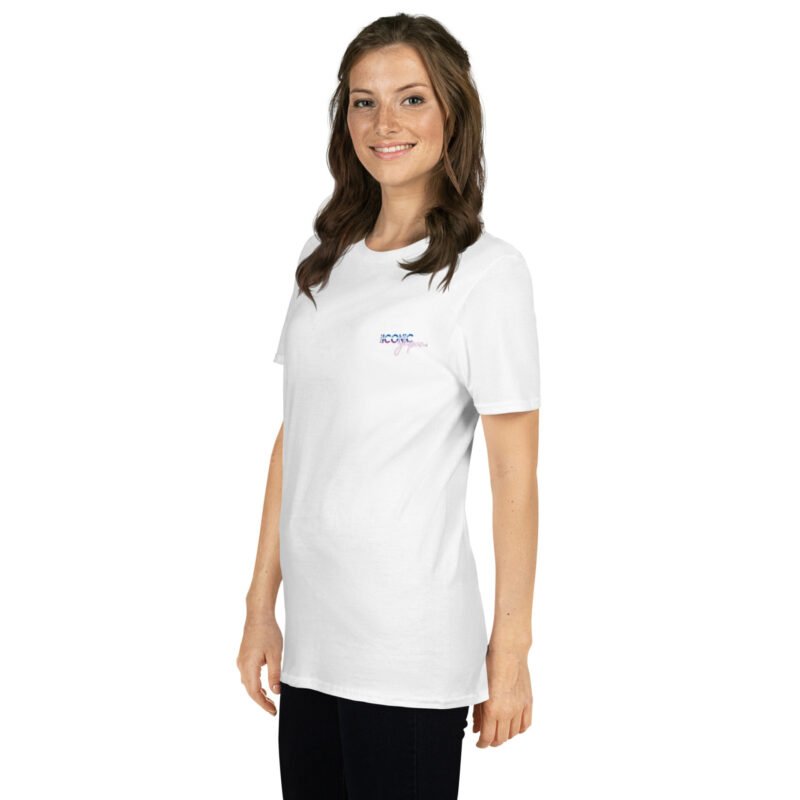 unisex basic softstyle t shirt white left front 6665d3751f51a T-shirt Nissan Skyline R32 GTR blanc