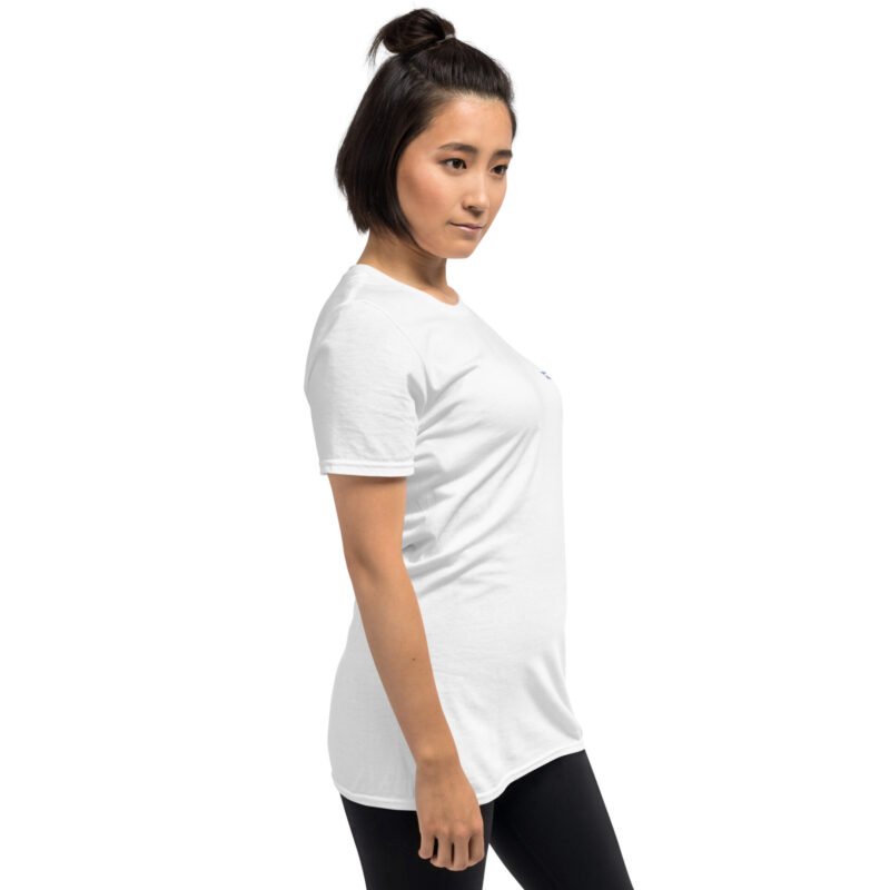 unisex basic softstyle t shirt white right front 660444086c40c T-shirt Nissan Skyline R32 GTR blanc