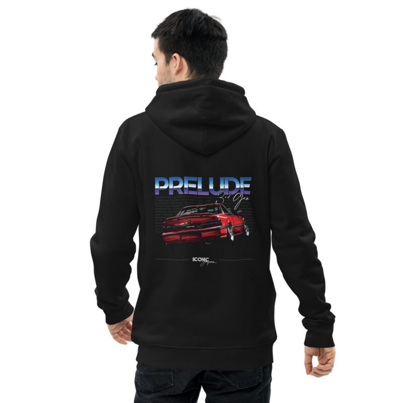 unisex essential eco hoodie black back 2 65b798e692f23 Sweat à Capuche noir Prelude 3G