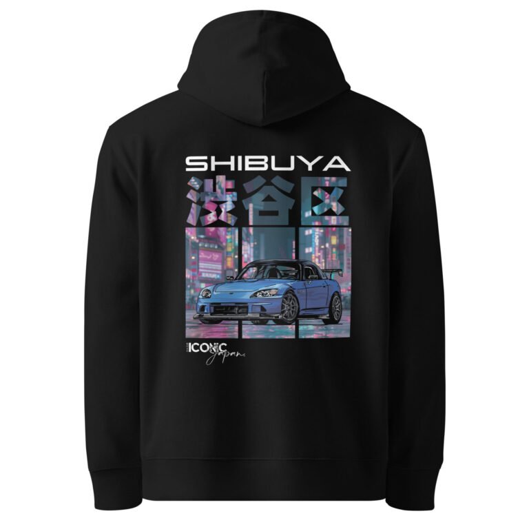 Avec notre sweat à capuche S2000, vivez votre passion pour les voitures japonaises au quotidien , une offre exclusive de la boutique en ligne Iconic Japan. Ce produit est un hommage à la S2000, une icône de l'industrie automobile japonaise. Il s'adresse à tous les amateurs d'automobiles, en particulier ceux qui admirent l'ingénierie de précision et l'innovation japonaise.