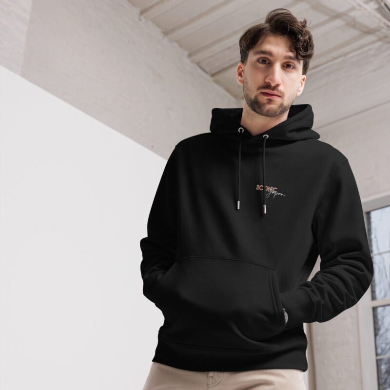 unisex essential eco hoodie black front 660bd0ce58424 Sweat à capuche Honda CRX noir