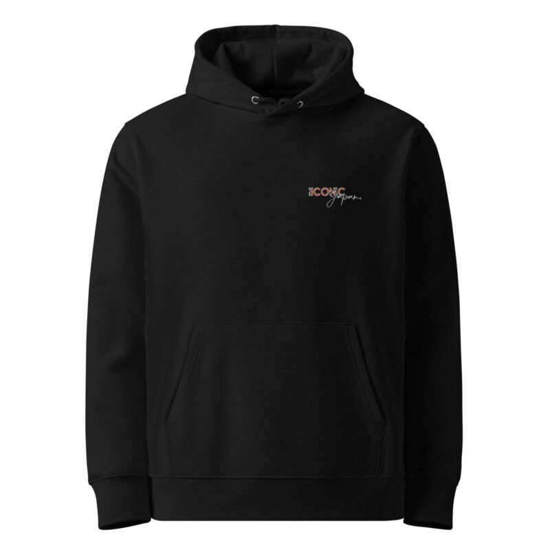 unisex essential eco hoodie black front 660bd0ce597d0 Sweat à capuche Honda CRX noir