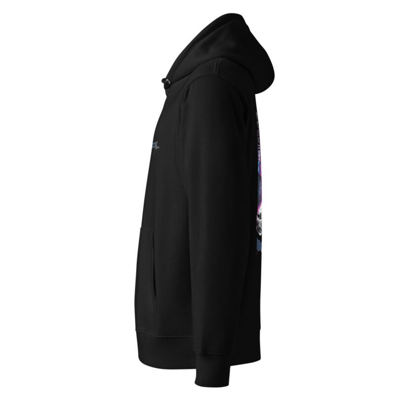 unisex essential eco hoodie black left 6720ff1194376 Sweat à capuche R34 Sedan coupe hiver noir