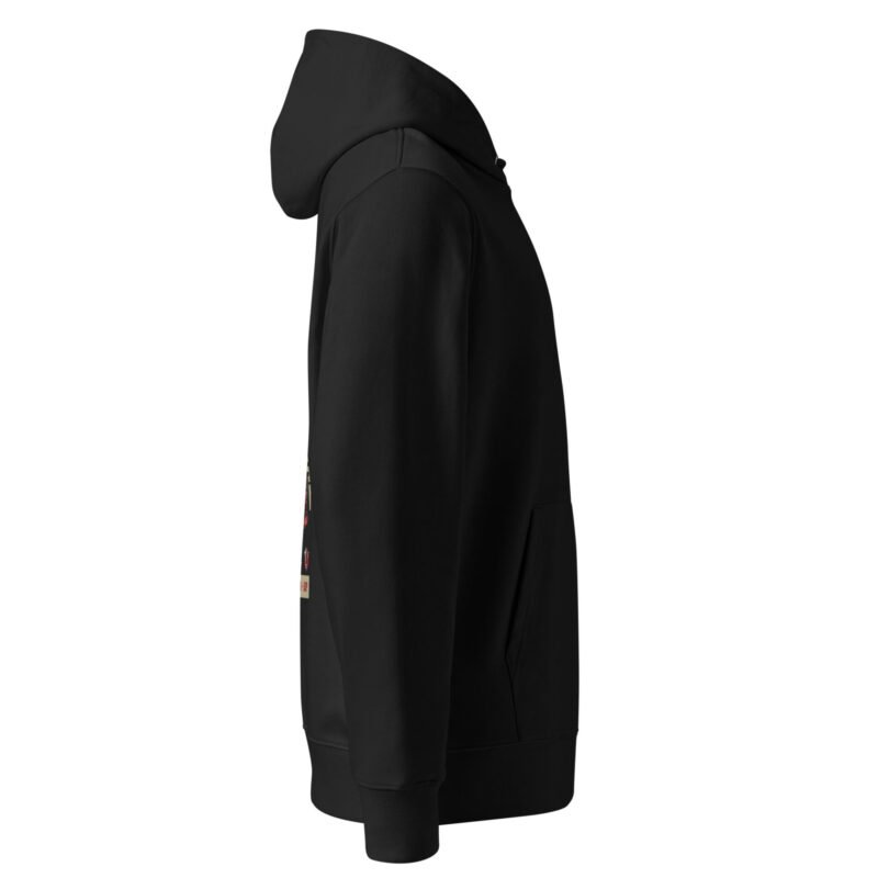 unisex essential eco hoodie black right 6794f805e3424 Sweat à capuche hiver Silvia S13 noir