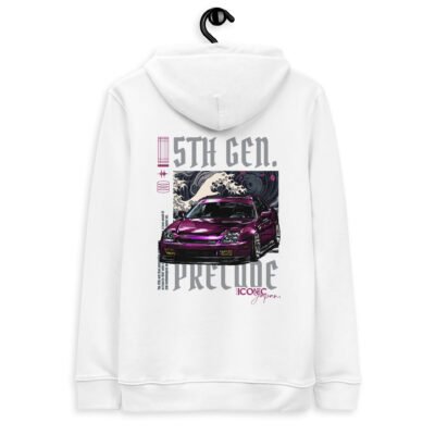 Sweat à capuche premium blanc Prelude 5G