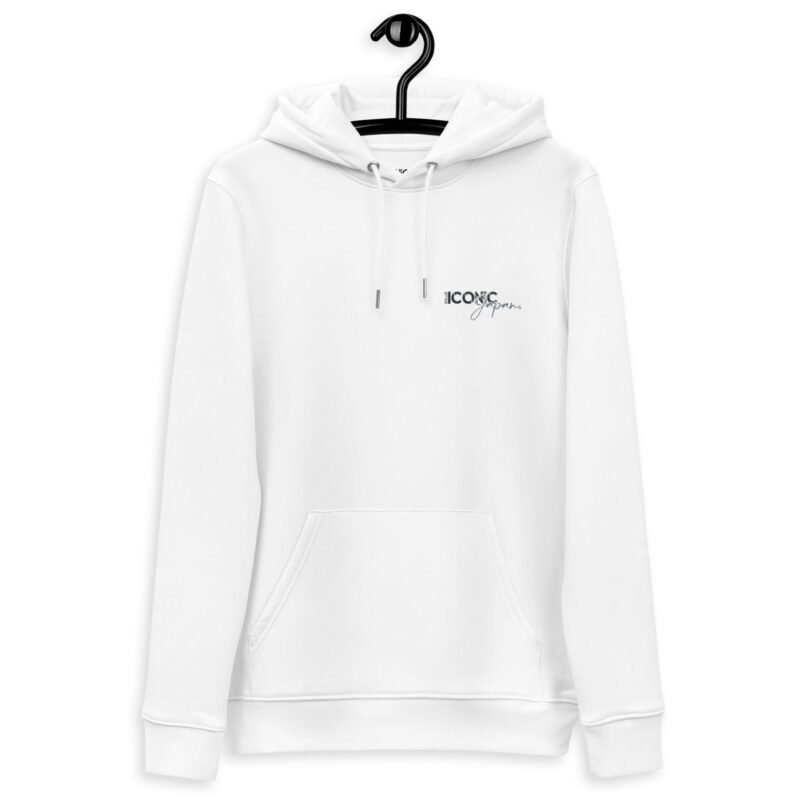unisex essential eco hoodie white front 65e1a365db7cd Sweat à capuche Skyline R32 blanc