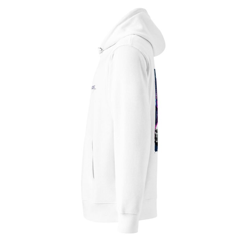 unisex essential eco hoodie white left 6720ff59dcd0a Sweat à capuche R34 Sedan coupe hiver blanc