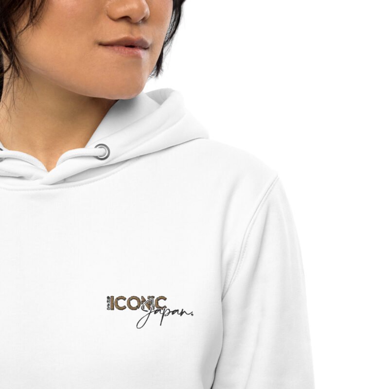 unisex essential eco hoodie white zoomed in 2 65b7faca1e557 Sweat à capuche blanc Civic EK9