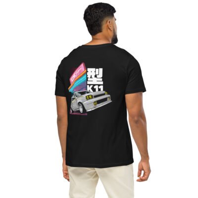 T-shirt noir Micra K11