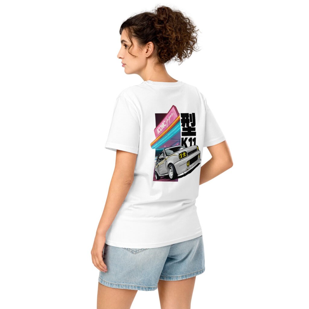 unisex organic mid light crafter t shirt white back 6a215b2eeebb6 ICONIC Japan - Vêtements et goodies JDM