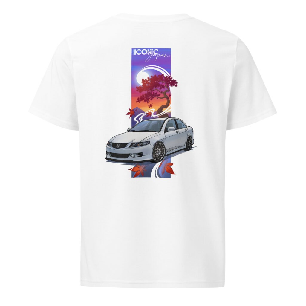unisex organic mid light crafter t shirt white back 6a84073c7100b ICONIC Japan - Vêtements et goodies JDM