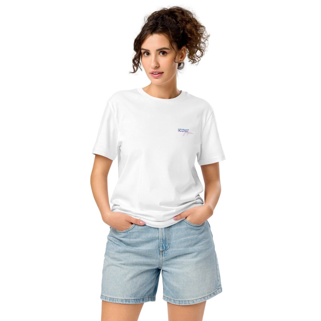 unisex organic mid light crafter t shirt white front 6a215b2ef0091 ICONIC Japan - Vêtements et goodies JDM