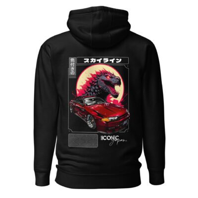 Sweat à Capuche mi-saison R32 noir