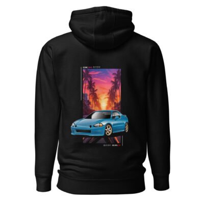 Sweat à Capuche Delsol bleu