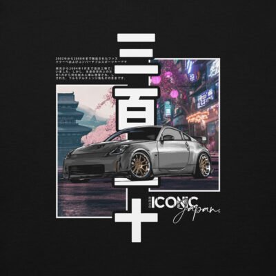 Sweat à Capuche 350Z gris