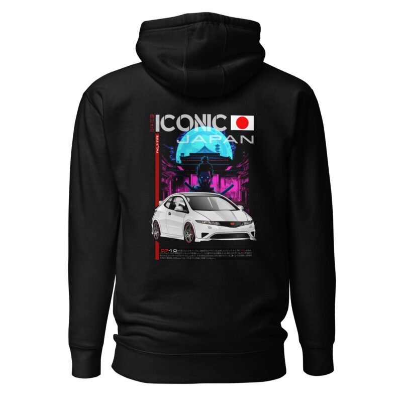 unisex premium hoodie black back 685d2e7149b3d Sweat à Capuche FN2 blanc