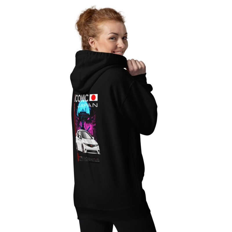 unisex premium hoodie black back 685d2e714ad3b Sweat à Capuche FN2 blanc